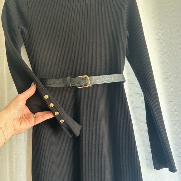 Ever new Black Long Sleeve Dress - Picture 2 of 5